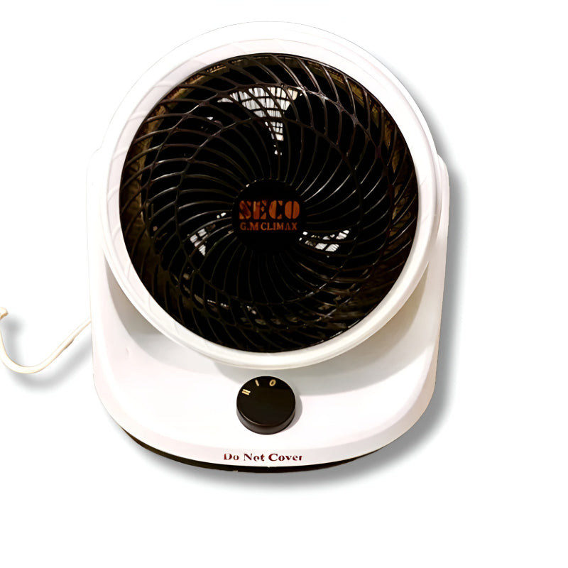 SECO SG.016 Mini Fan Heater - 1200W with Adjustable Thermostat