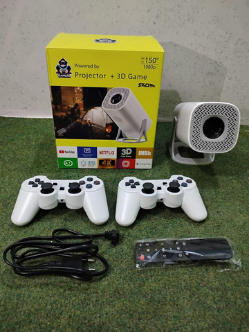 S40 MAX Android Game Projector with 02 Wireless Controllers