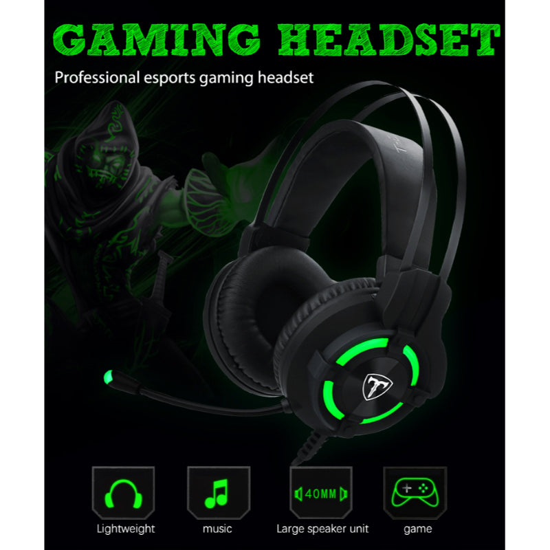 T-RGH 300 Andes Wired Stereo Gaming Headset- With multiple functions